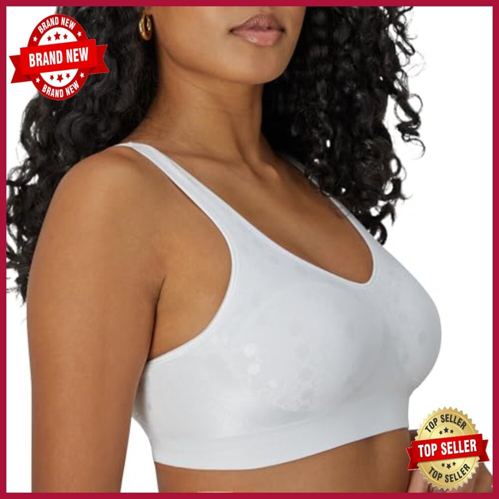 Wireless Full Coverage Bra Seamless Light Support… - image 5